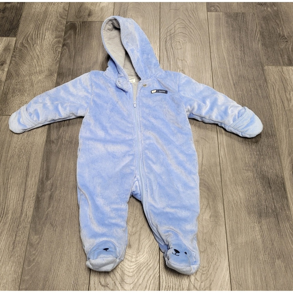Child of Mine by Carter's Boys Infant Snowsuit 3-6 months Light Blue